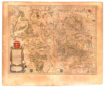Blaeu 1645 - Ducatus Brunsuicensis fereque Lunæburgensis cum adjacentibus episcopatibus comit domin etc