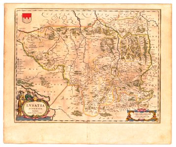 Blaeu 1645 - Lusatia Superior