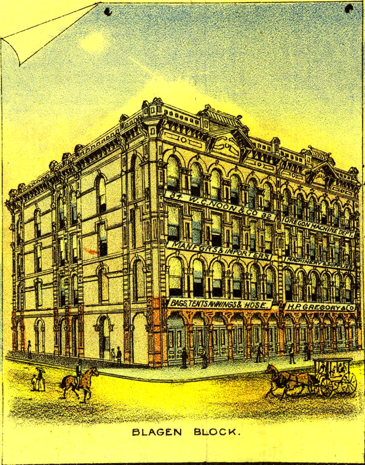 Blagen Block (Clohessy and Strengele, 1890)