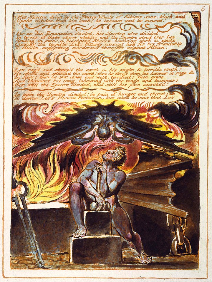 Blake Jerusalem Plate 6 Copy E