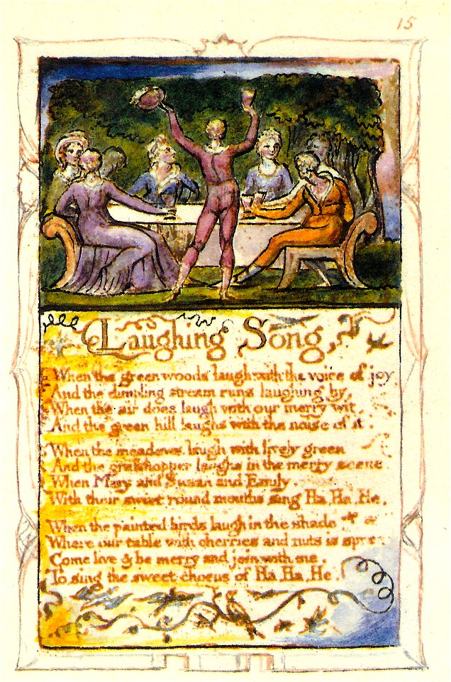 Blake Laughing Song