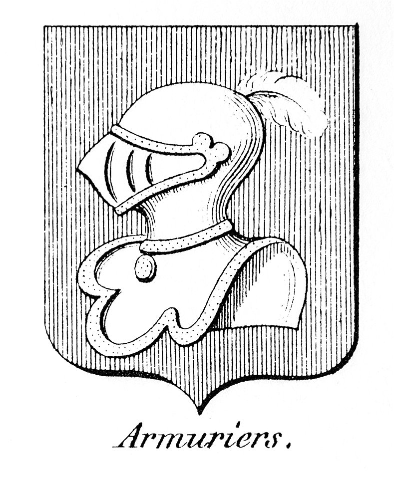Blason métier armuriers - Nations de Bruxelles