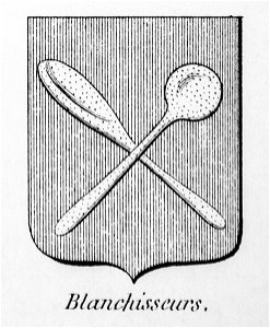 Blason métier blanchisseurs - Nations de Bruxelles