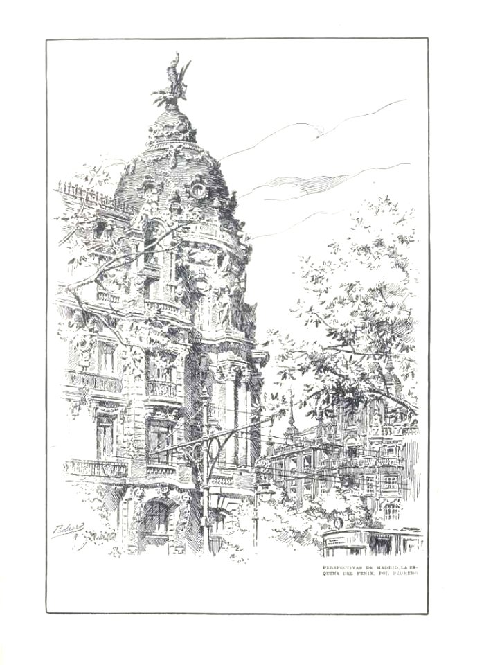 Blanco y Negro, La Esquina del Fénix, 24.9.1916, by Mariano Pedrero
