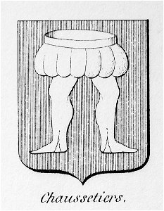 Blason métier chaussetiers - Nations de Bruxelles