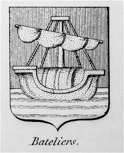 Blason métier bateliers - Nations de Bruxelles