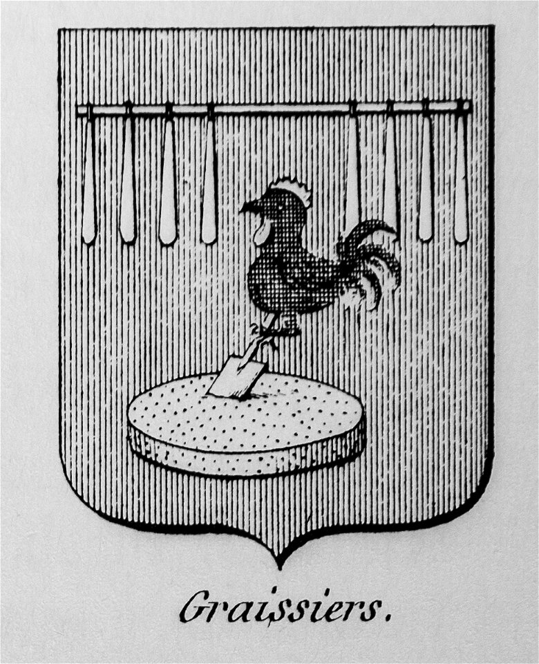 Blason métier graissiers - Nations de Bruxelles