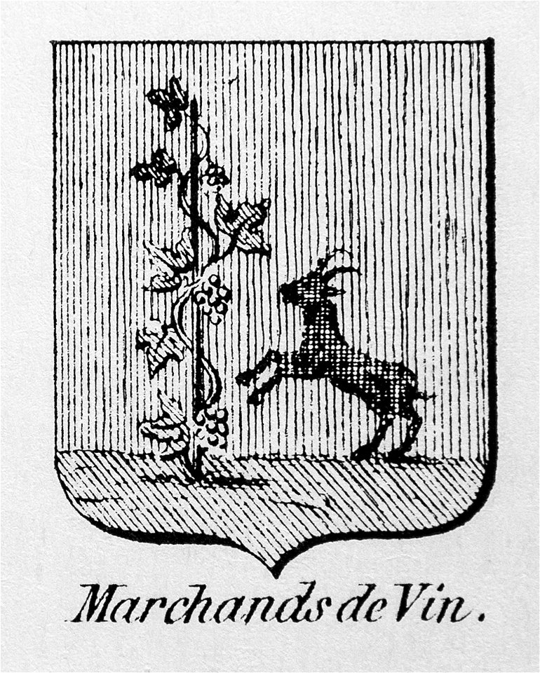 Blason métier marchands de vin - Nations de Bruxelles