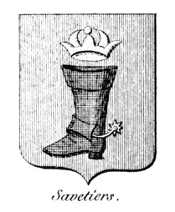 Blason métier savetiers - Nations de Bruxelles