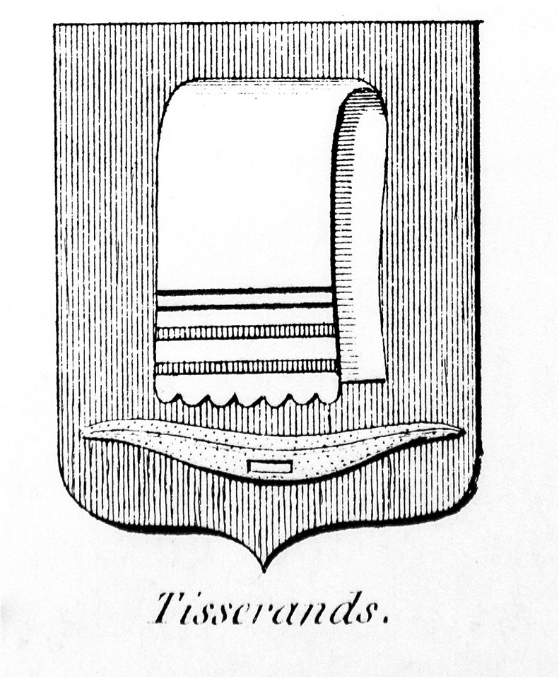 Blason métier tisserands - Nations de Bruxelles