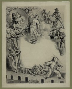Blank showcard with humorous illustrations LCCN2006677687