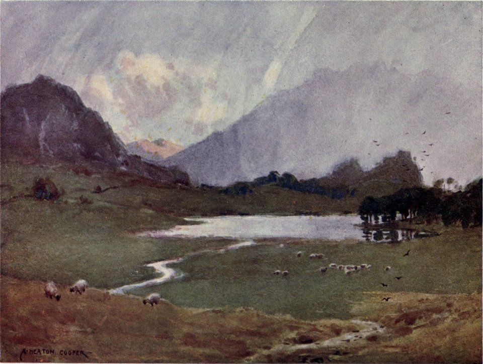Blea Tarn - The English Lakes - A. Heaton Cooper