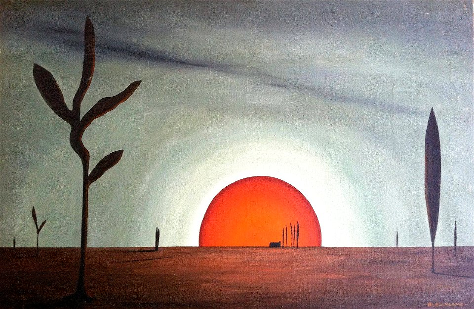 'A Gloomy Hawaiian Sunset' by Marguerite Louis Blasingame