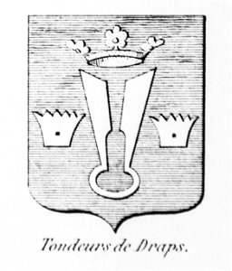 Blason métier tondeurs de draps - Nations de Bruxelles
