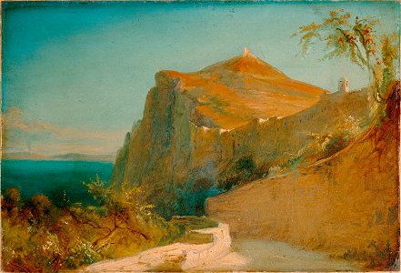 Carl Blechen - Tiberiusfelsen auf Capri (1828-29)