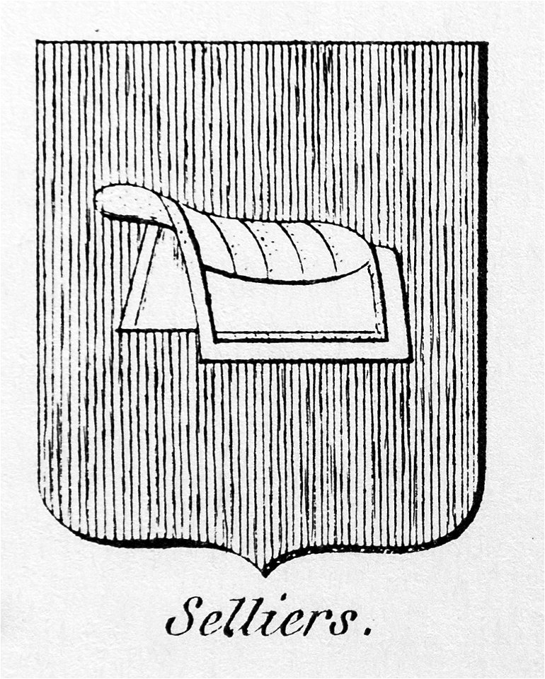 Blason métier selliers - Nations de Bruxelles