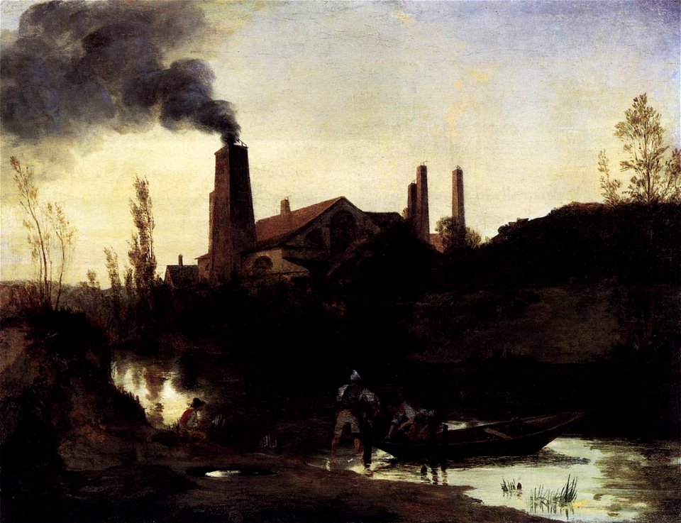 Carl Blechen - Rolling Mill - WGA2254