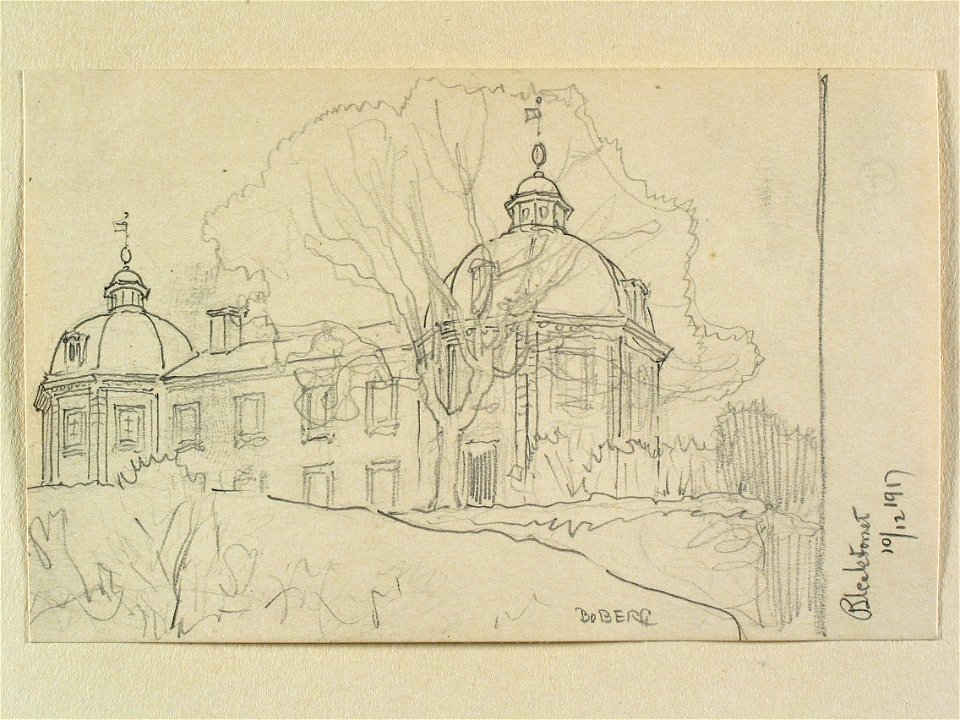 Blecktornet 10-12 1917 Stockholm, Södermalm Kv. Kålroten 7, Södermannagat. 29, Blecktornet - Nordiska museet - NMA.0090942