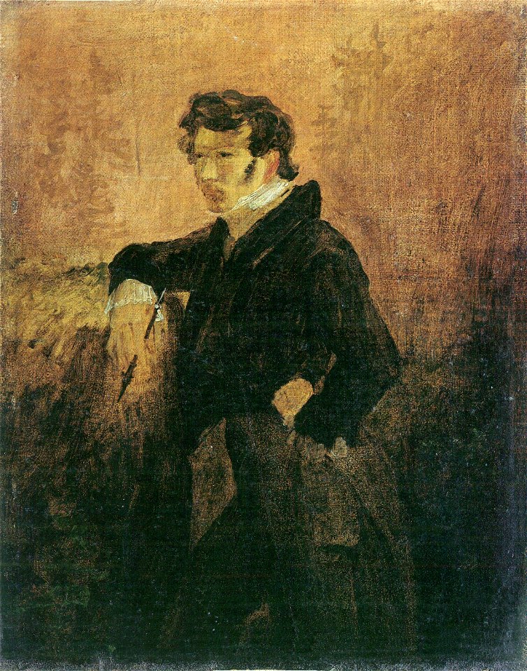 Carl Blechen Selbstbildnis
