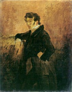 Carl Blechen Selbstbildnis