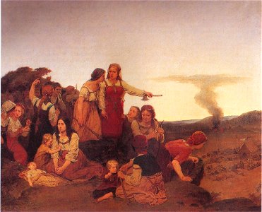 Blenda uppmanar - August Malmström 1860