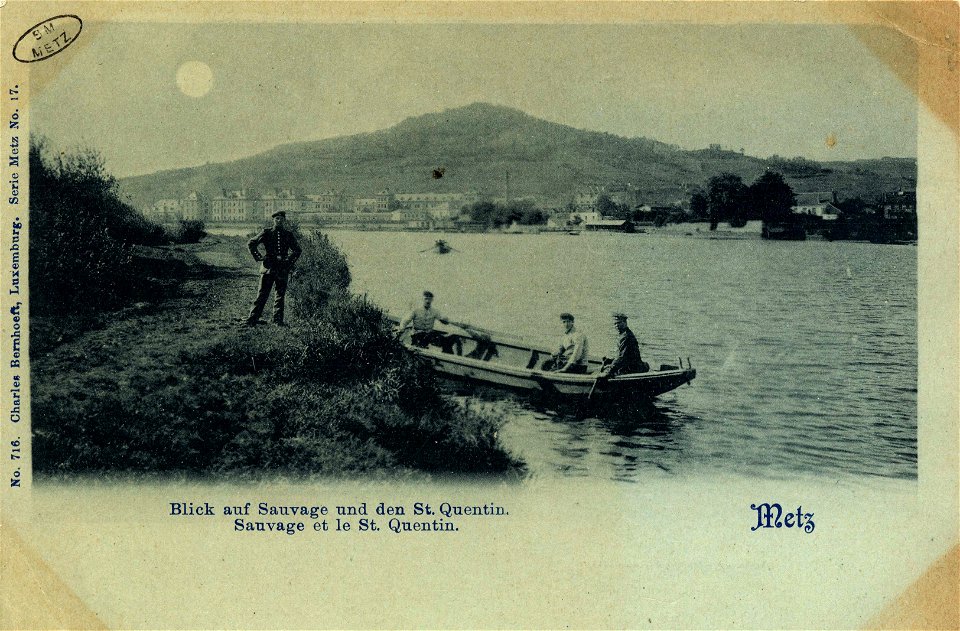 Blick auf Sauvage und den St Quentin. Sauvage et le St Quentin FIC MUT 0132