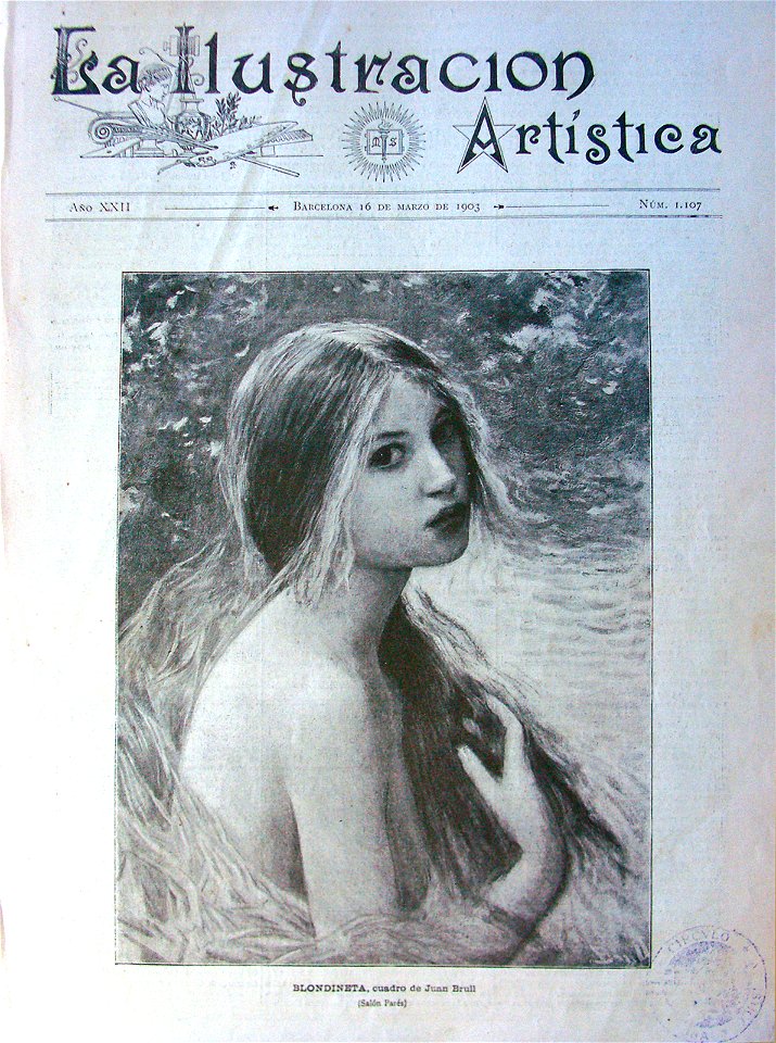 Blondineta - Joan Brull i Vinyoles (1863-1912)