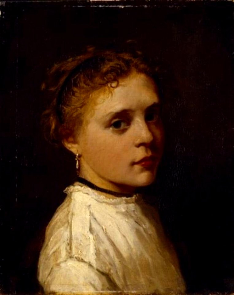 Bernardus Johannes Blommers - Meisje Siebenhaar - 0332324 - Gemeentemuseum Den Haag