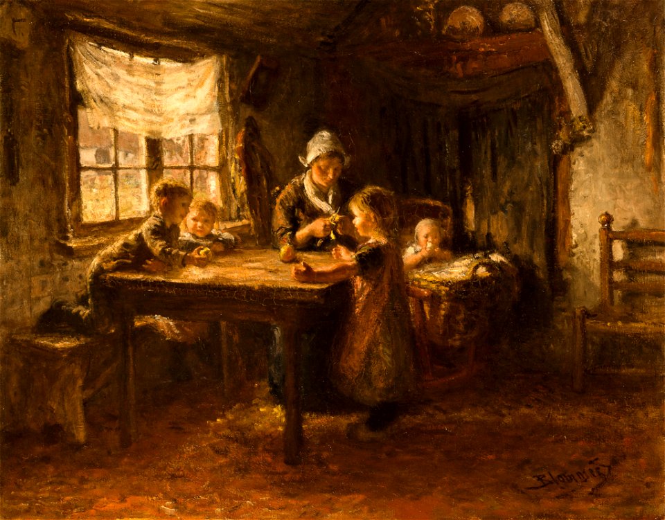 Bernardus Johannes Blommers - The mid-day snack