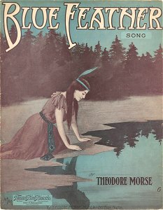 Blue feather 1909