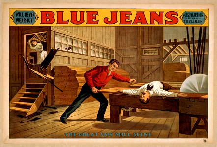 Blue jeans will never wear out - by Joseph Arthur, author of The still alarm. LCCN2014636407