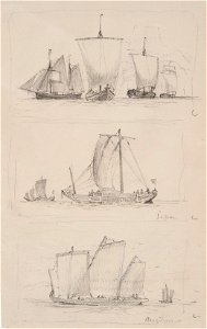 Blyertsteckning - Sjöhistoriska museet - SB 1340