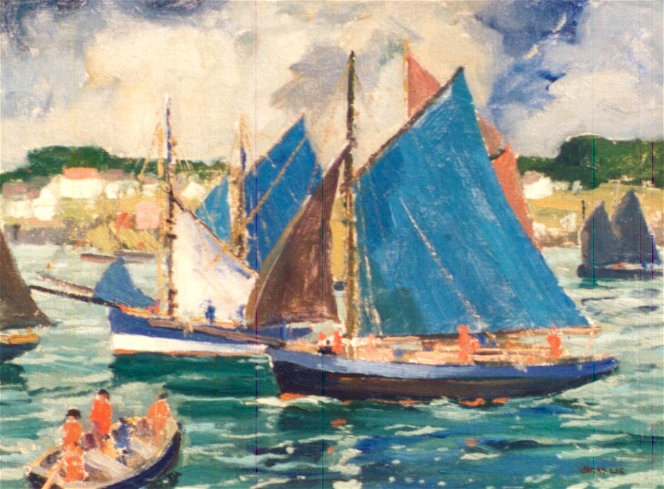 Blue Sails, by Jonas Lie