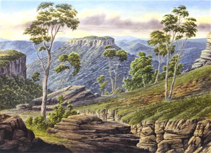 BLUE MOUNTAINS, NEW SOUTH WALES (1886)