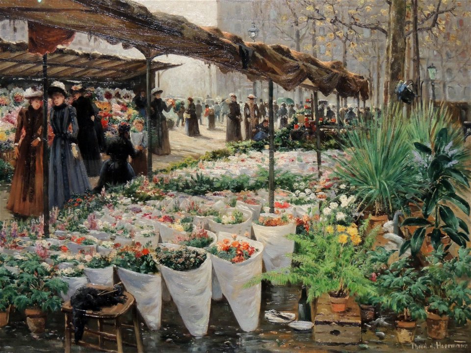 Blumenmarkt an der Madeleine IV