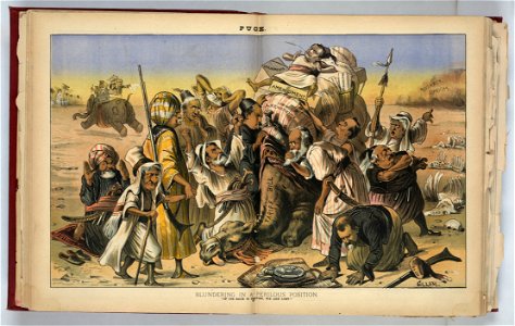 Blundering in a perilous position - Gillam. LCCN2012645184