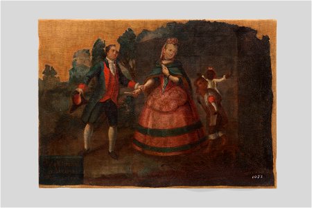 BMVB - anònim - 9 De Español y Alvina, Torna atrás - 1077