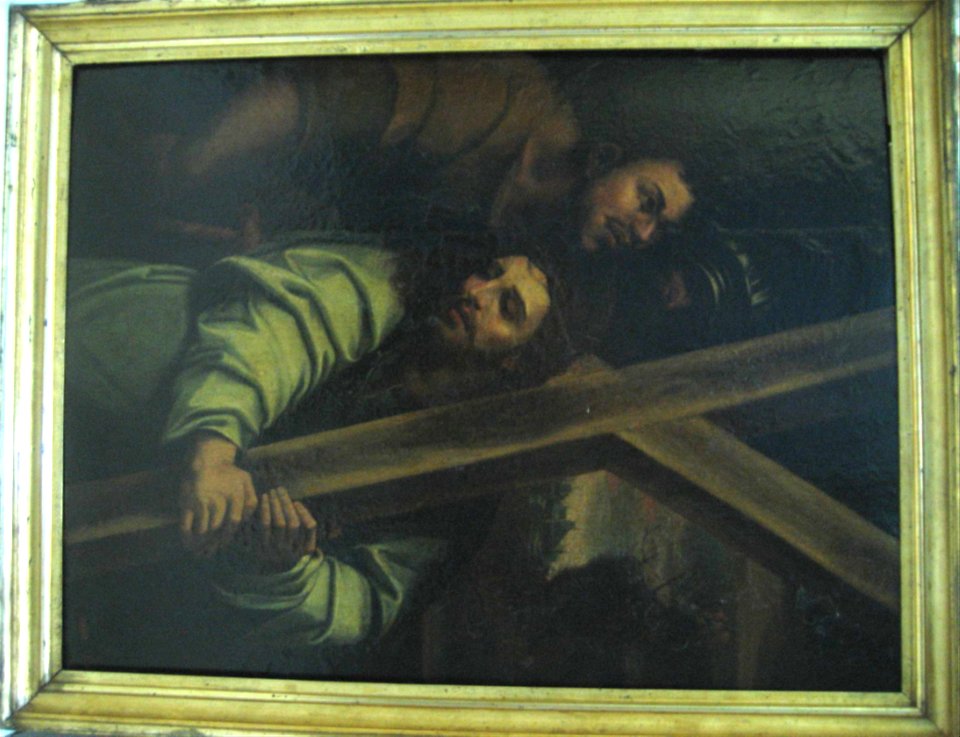 BMVB - anònim - Jesús amb la creu al coll - 1260