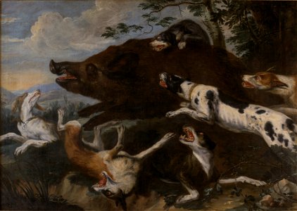 Boar Hunt (Frans Snyders) - Nationalmuseum - 126268