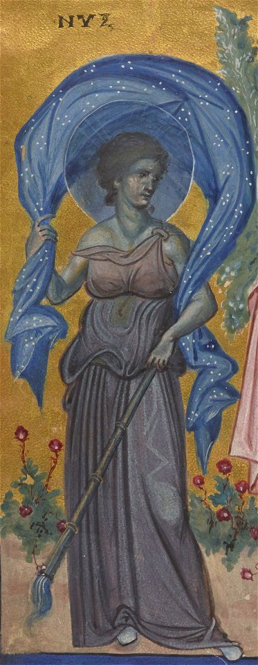 BnF MS Gr139 folio 435 verso - detail - Nyx