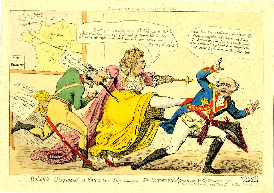 Bobadil disgraced or Kate in a rage- (BM 1868,0808.6231)