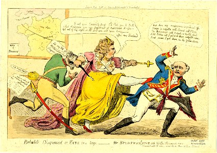 Bobadil disgraced or Kate in a rage- (BM 1868,0808.6231)
