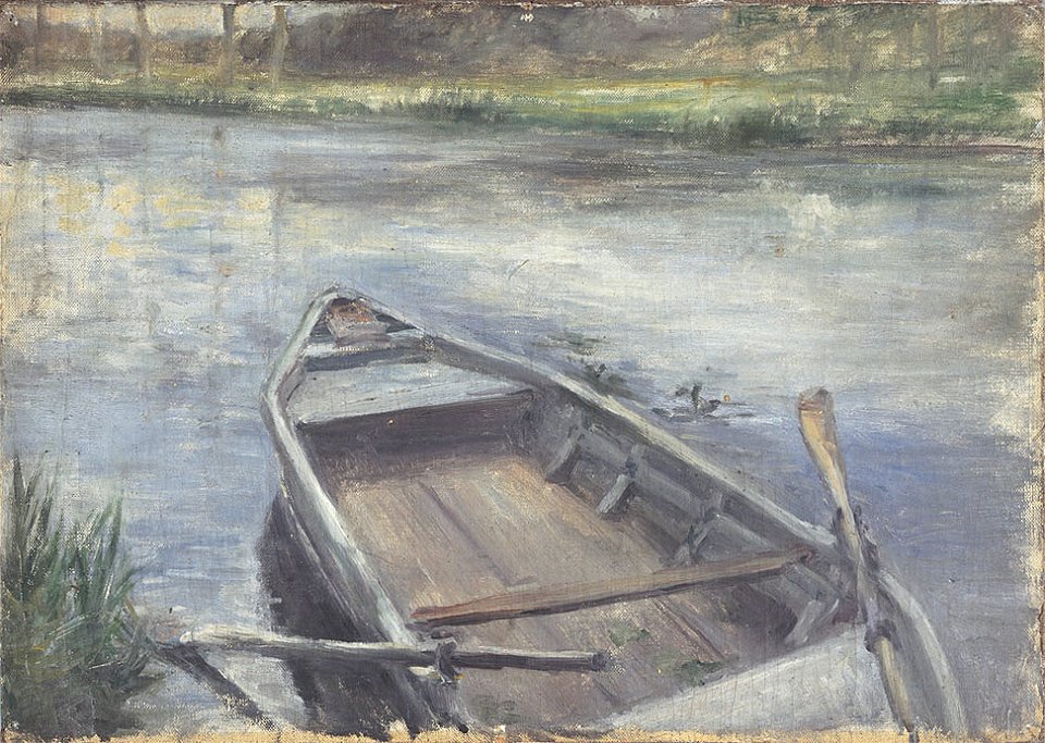 Boat by Kuroda Seiki (Kuroda Kinenkan)