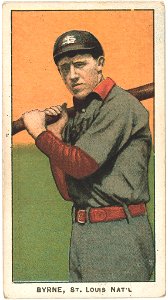 Bobby Byrne, St. Louis Cardinals, baseball card portrait LCCN2008676412