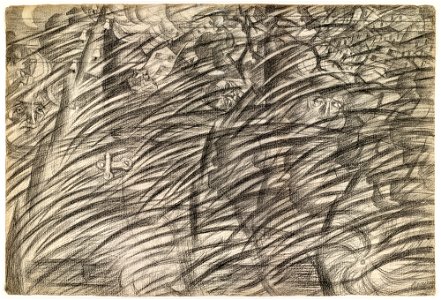 Boccioni - States of Mind Those Who Go, 1911