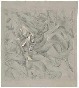 Boccioni - Study for Elasticity, 1912