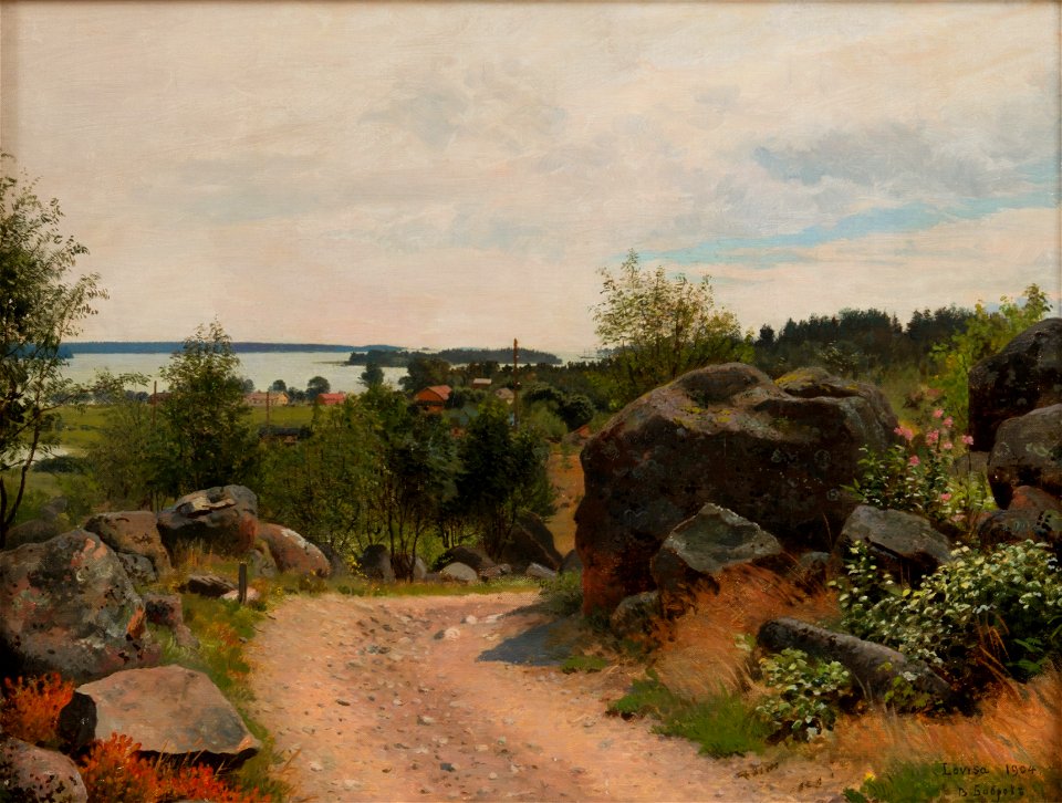 Bobrov View over the Bay of Loviisa