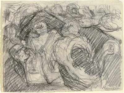 Boccioni - Study for The Laugh, 1910-11, 2109.1967