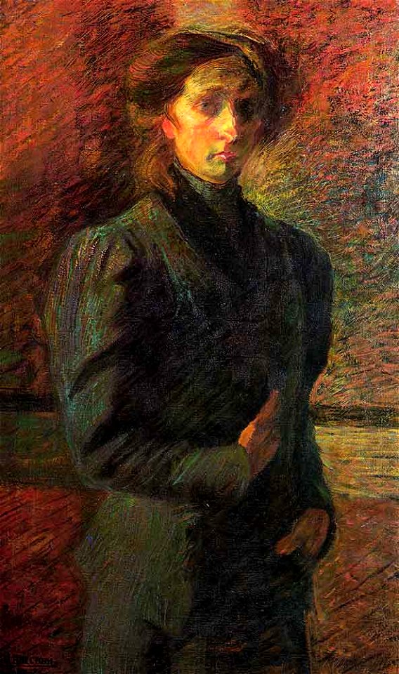 Boccioni - Ritratto femminile, 1909