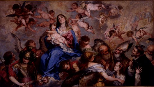 Bocanegra-virgen y santos